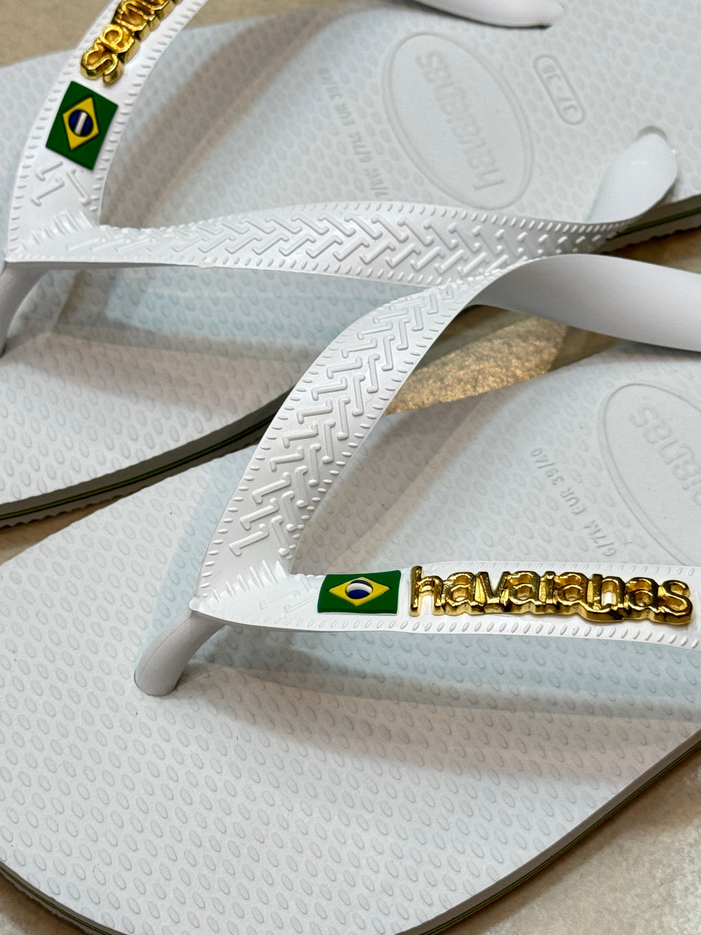 Havaianas Brasil + Plaquinha Dourada