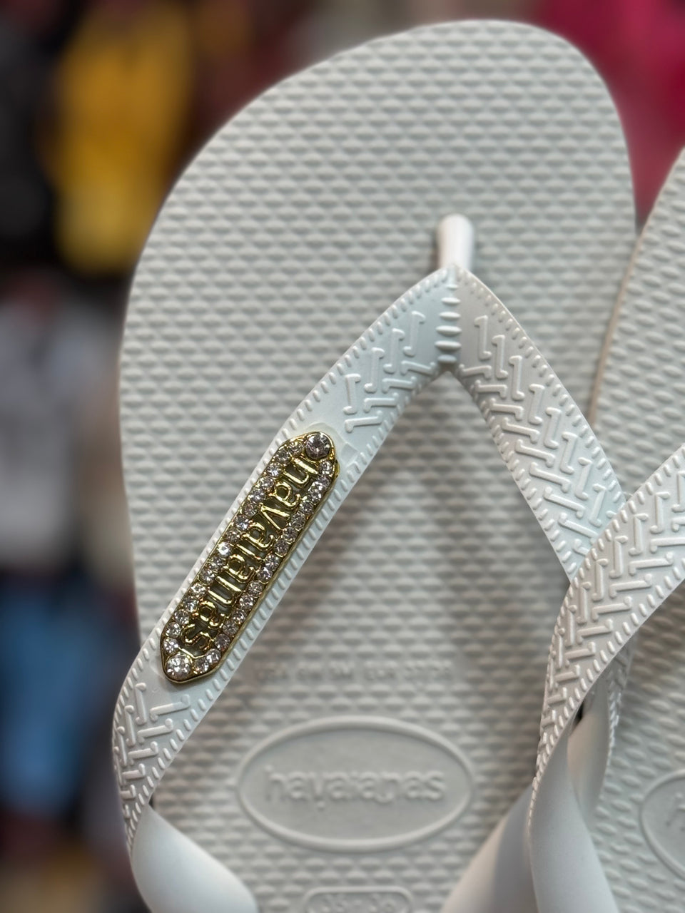 Havaianas Top + Plaquinha Cristal