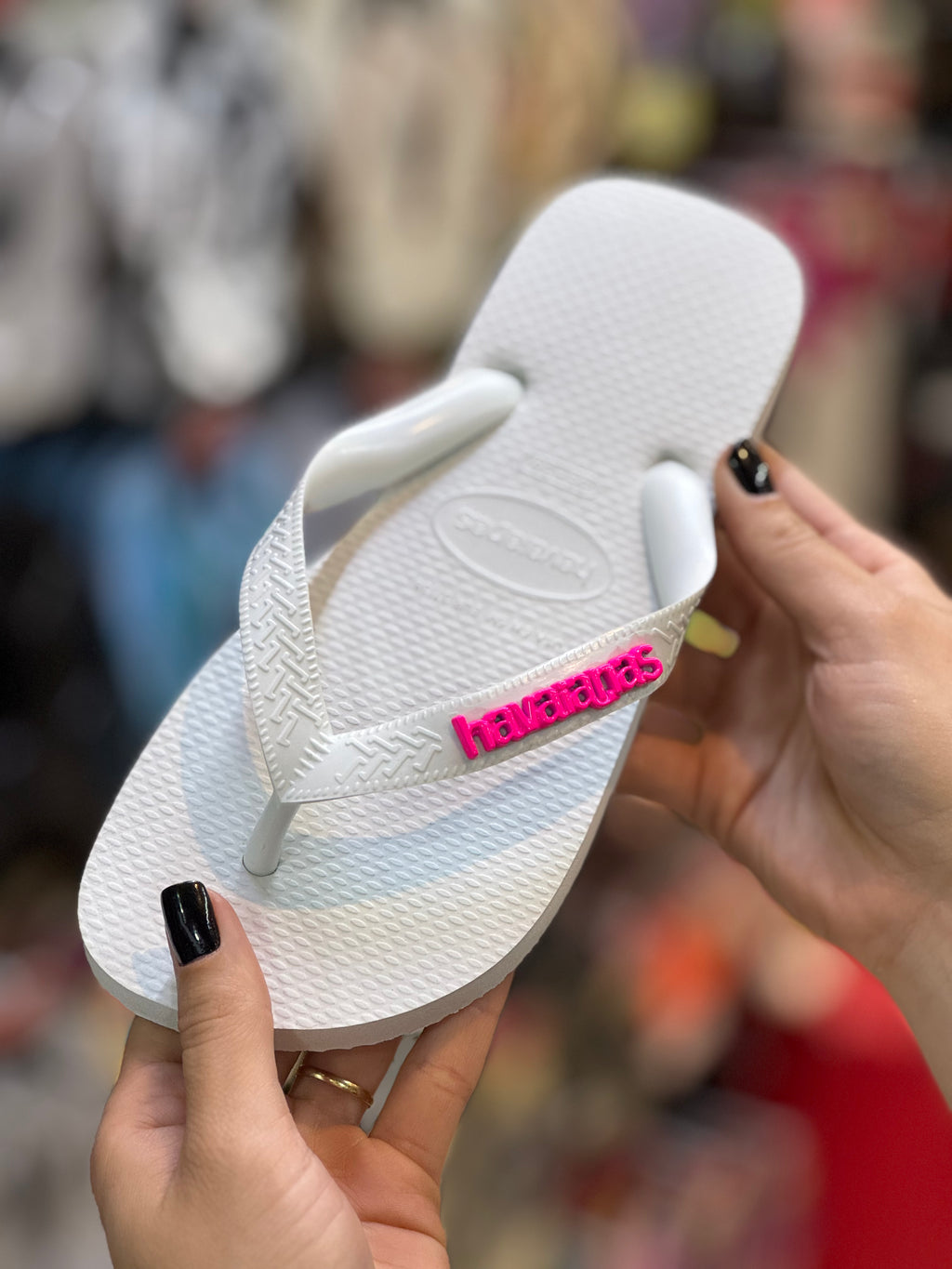Havaianas Top + Plaquinha Pink