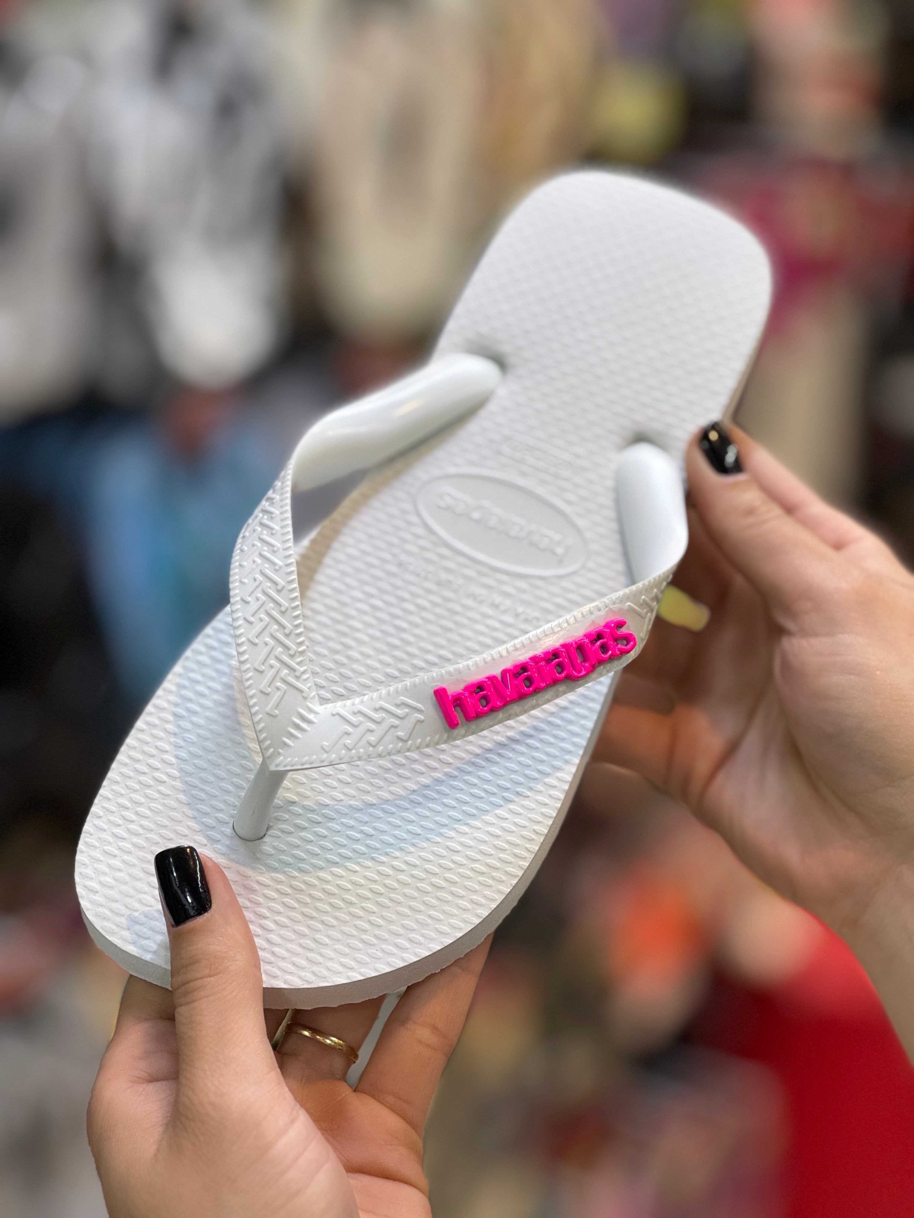 Havaianas Top + Plaquinha Pink