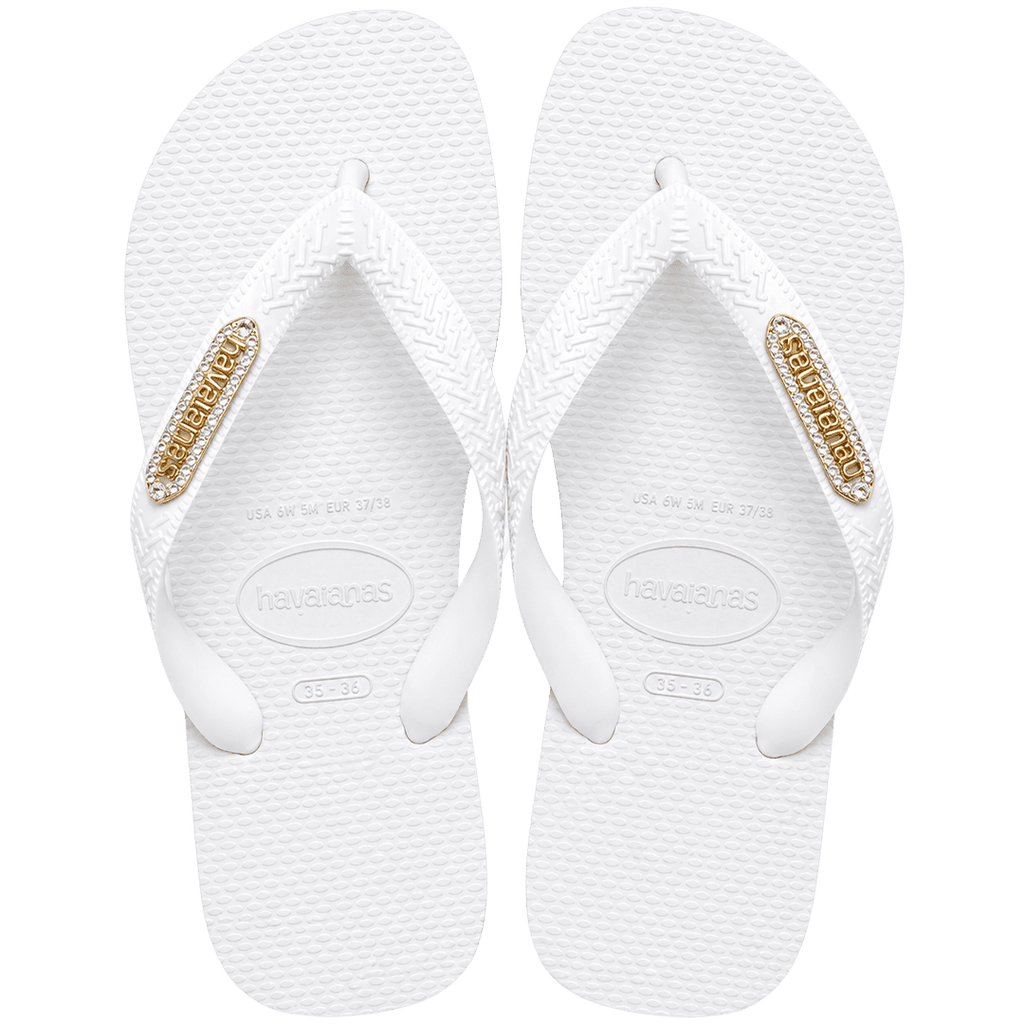 Havaianas Top + Plaquinha Cristal