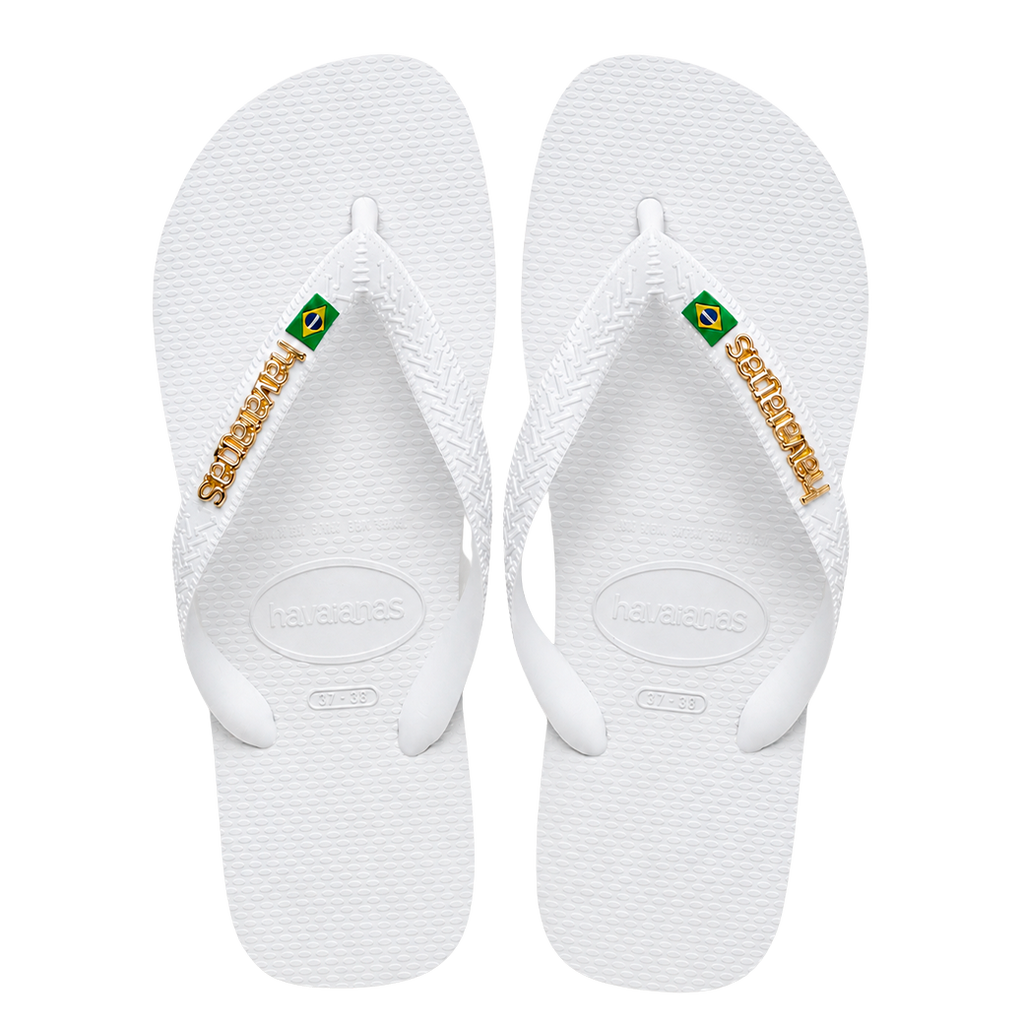 Havaianas Brasil + Plaquinha Dourada