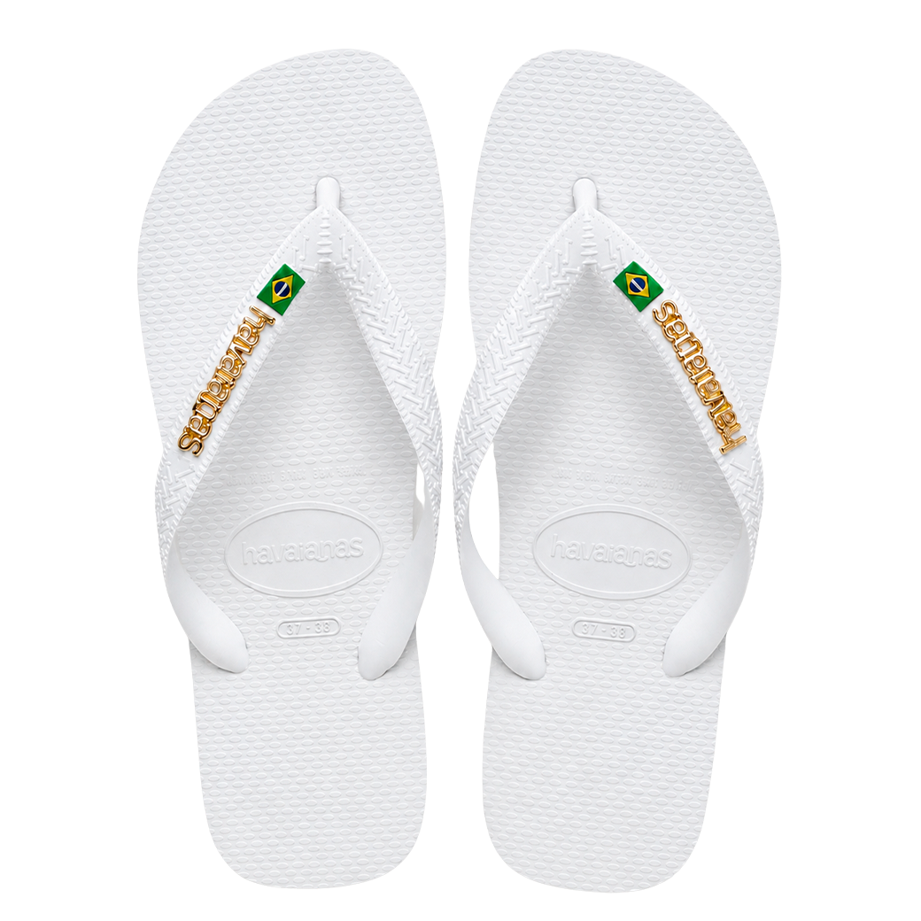 Havaianas Brasil + Plaquinha Dourada