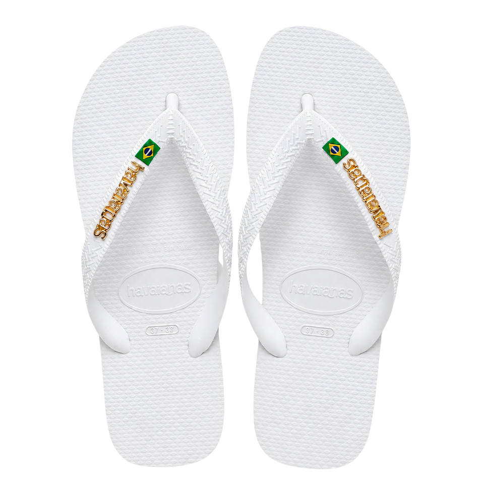 Havaianas Brasil + Plaquinha Dourada
