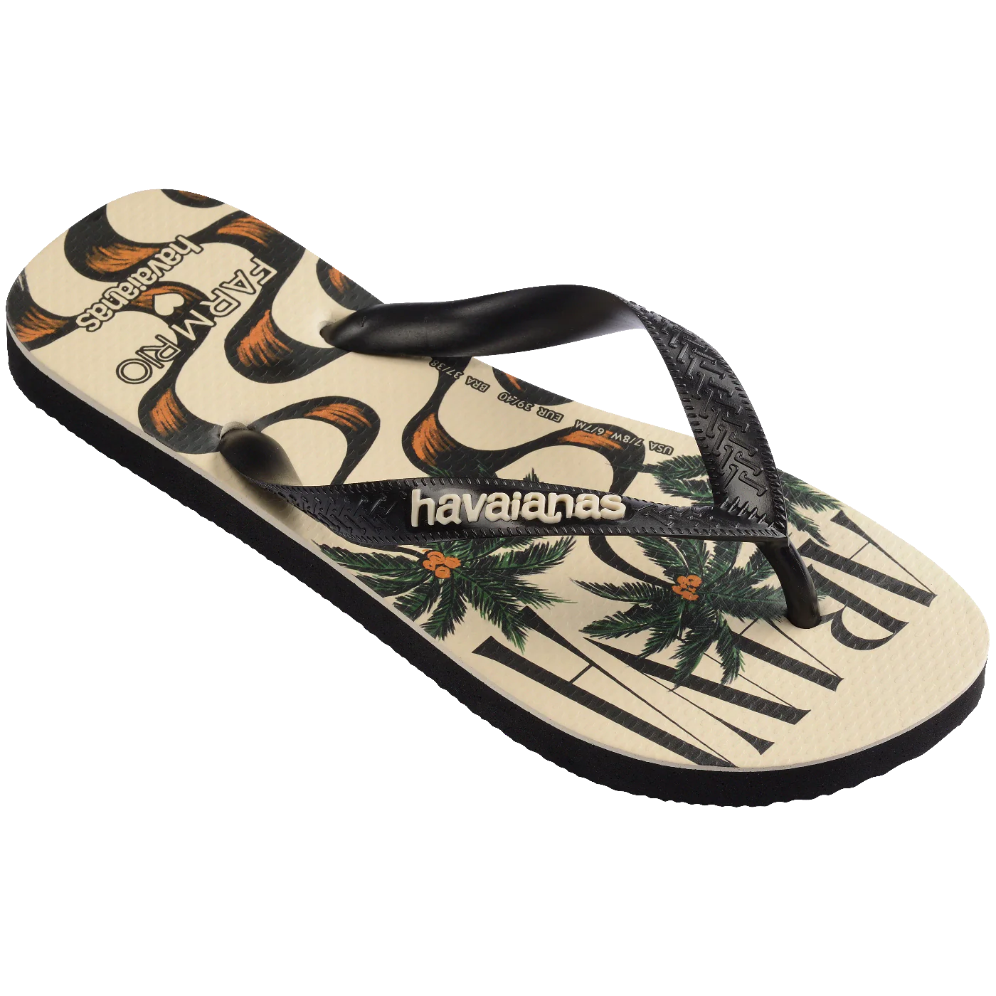 Chinelo Havaianas Logo Metálico