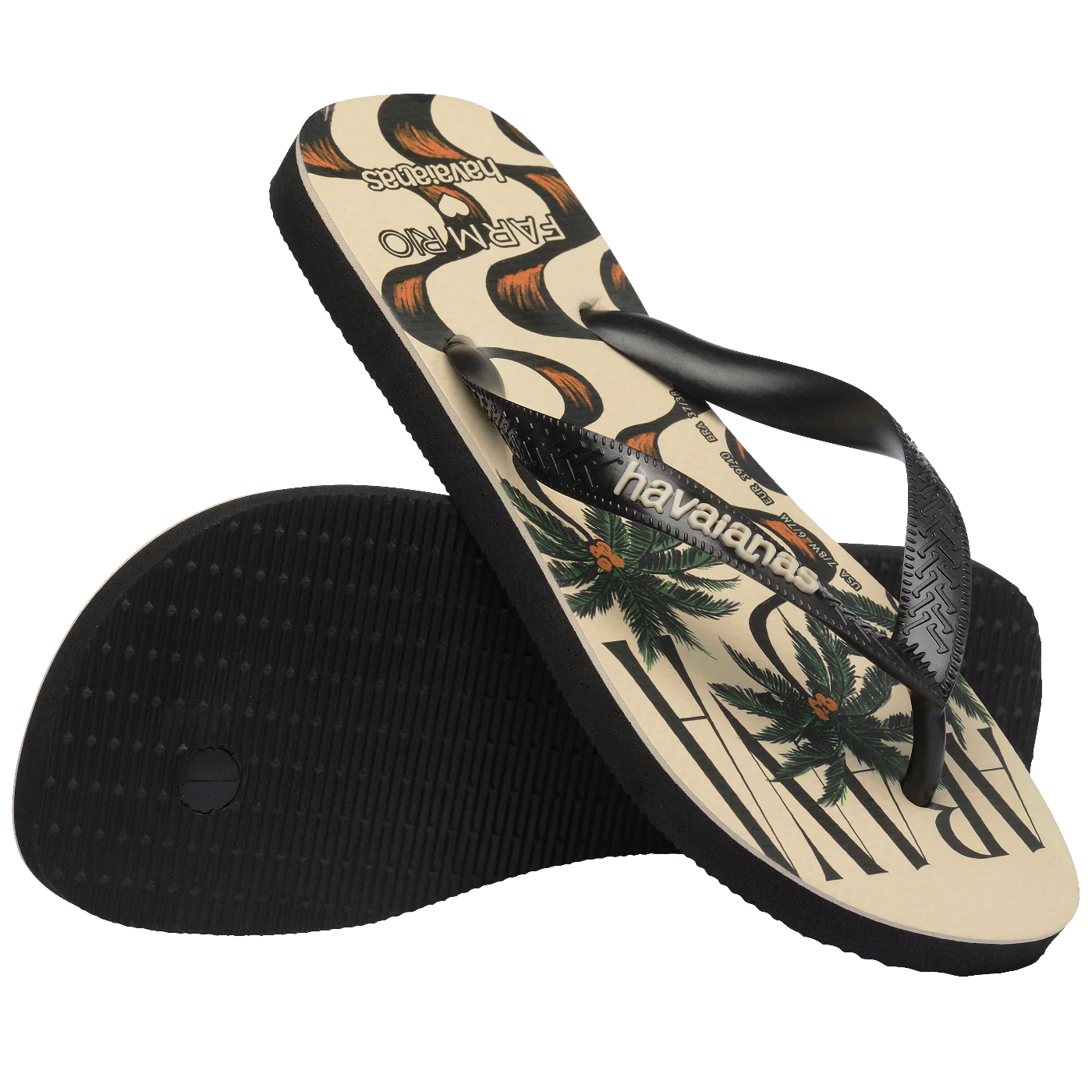 Chinelo Havaianas Logo Metálico