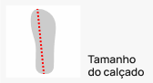 Como medir o tamanho do calçado